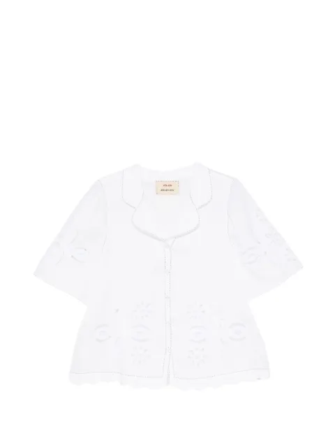 Vita Kin Balthazar broderie-anglaise blouse White LEBLS0268SER2