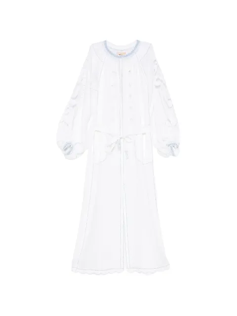 Vita Kin Babylon embroidered cut-out dress White LEDM0012ABYL2