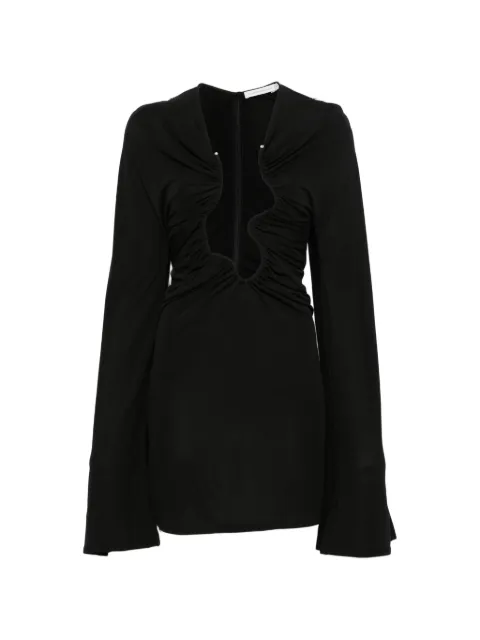 Christopher Esber Salacia ruched mini dress Black 26023662