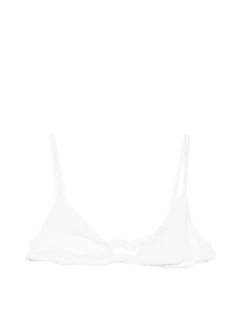 Christopher Esber rolled-up bikini top White 26027674