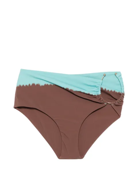 Christopher Esber U Prong ombre bikini briefs Brown 26027729