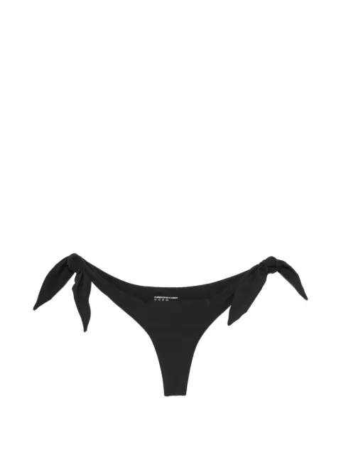 Christopher Esber Porto side-tie bikini buttom Black 26027700