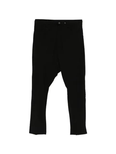 69 BY ISAAC SELLAM textured shorts Black DEGUINGUANDEMICROONDES