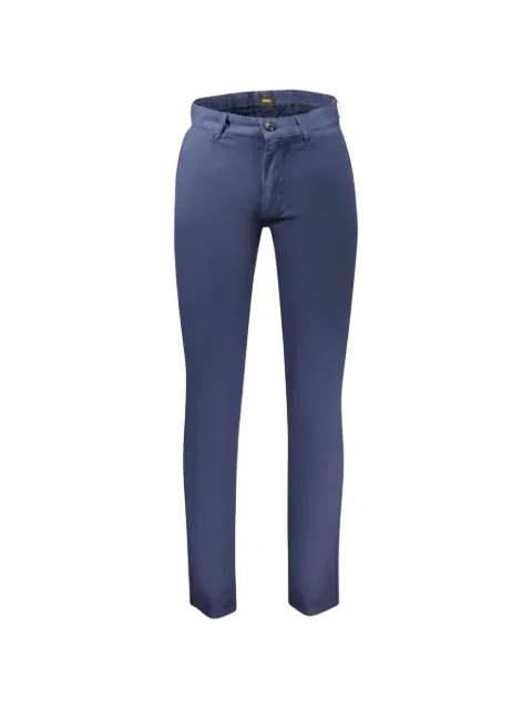 BOSS slim-fit chino trousers Blue 50552095