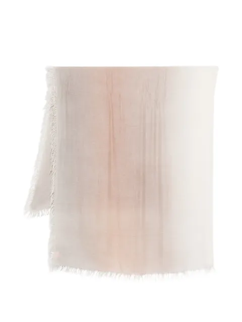 Faliero Sarti Enrichetta fringed scarf Neutrals E260489ENRICHETTA