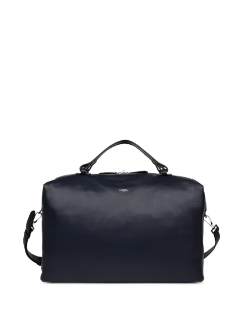 Lancel leather duffle bag Blue A1128213TU