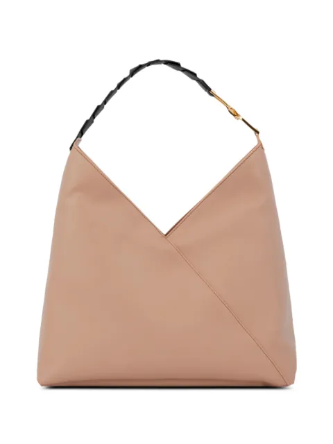 Lancel braided handle shoulder bag Neutrals A12510KVTU