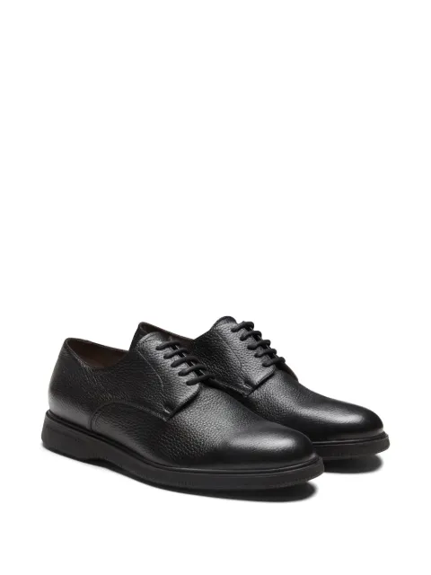 Fratelli Rossetti leather derby shoes Black 47330
