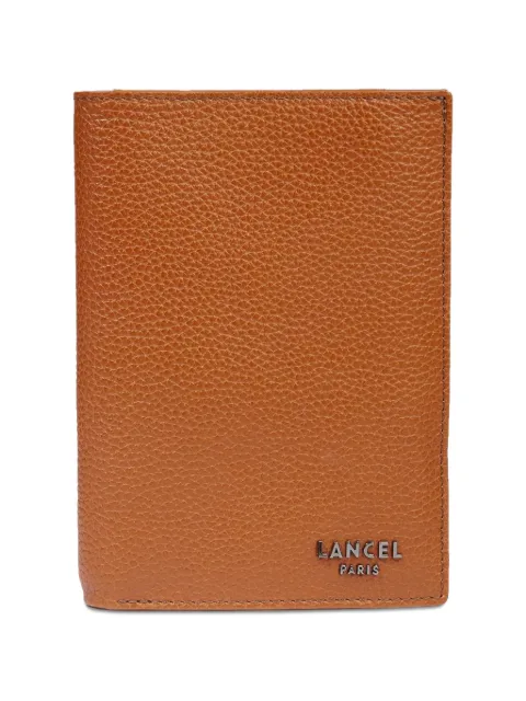 Lancel Driver 9CC zip-detail leather wallet Brown A1288368TU