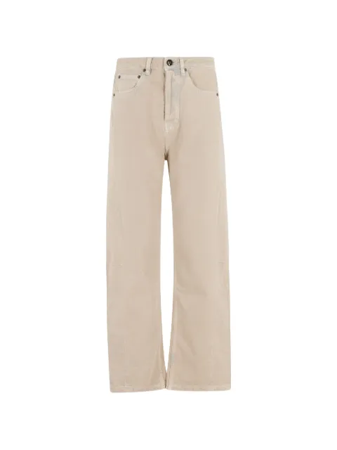 Semicouture five-pocket jeans Neutrals Y6SY04