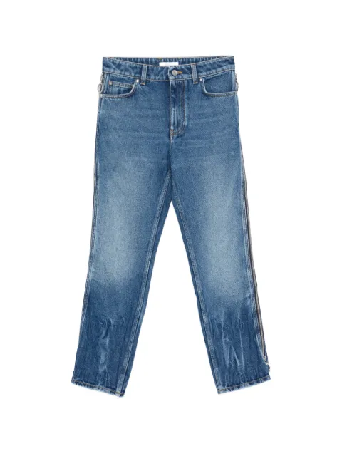 Rabanne zip-detail cropped jeans Blue 26PCPA067CO1164