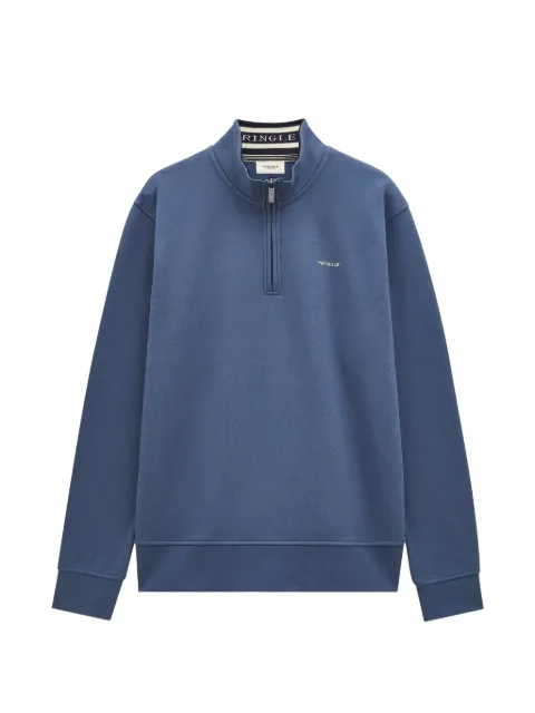 Pringle of Scotland zip track jumper Blue PMR176