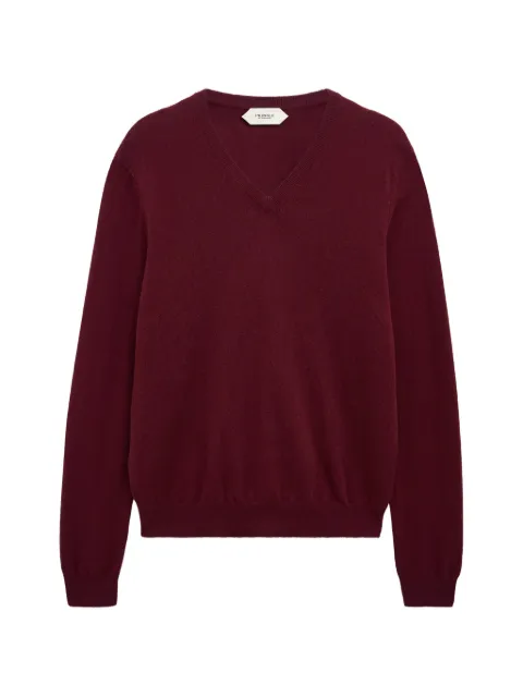 Pringle of Scotland V-neck cashmere sweater Red PMB005