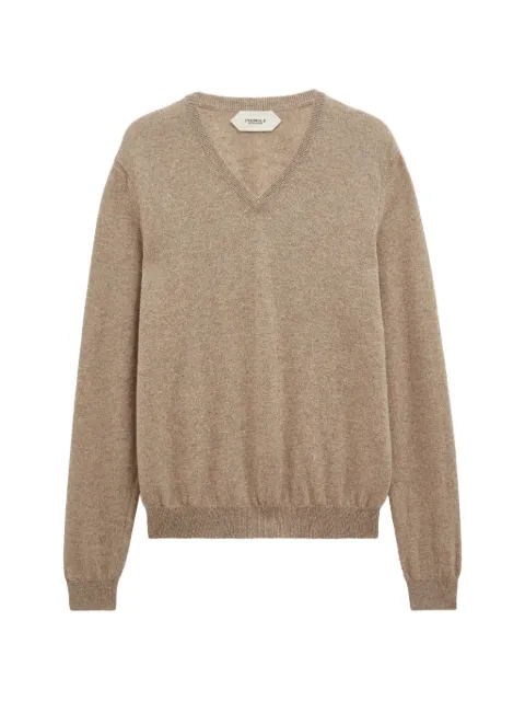 Pringle of Scotland V-neck cashmere sweater Neutrals PMB005