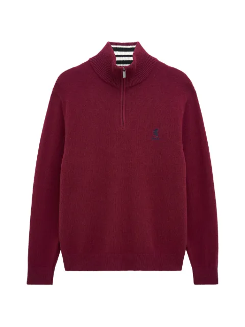 Pringle of Scotland zip polo shirt Red PMH958