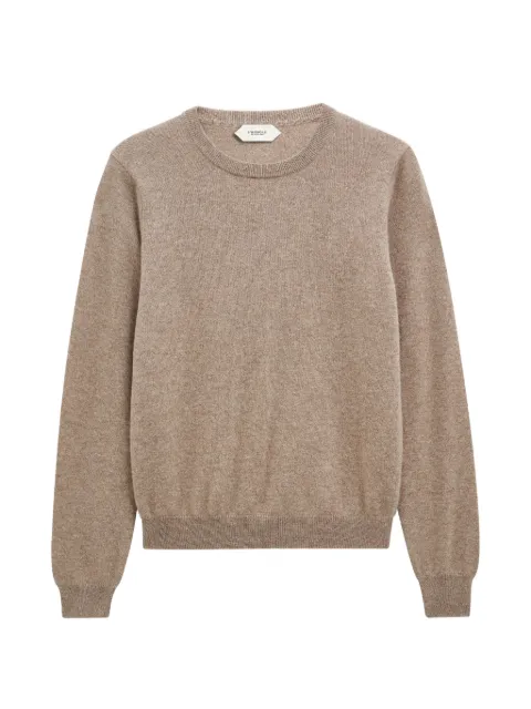Pringle of Scotland crewneck cashmere sweater Neutrals PWF804