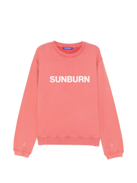 A-COLD-WALL* logo-print sweater Orange ACWMW2380020