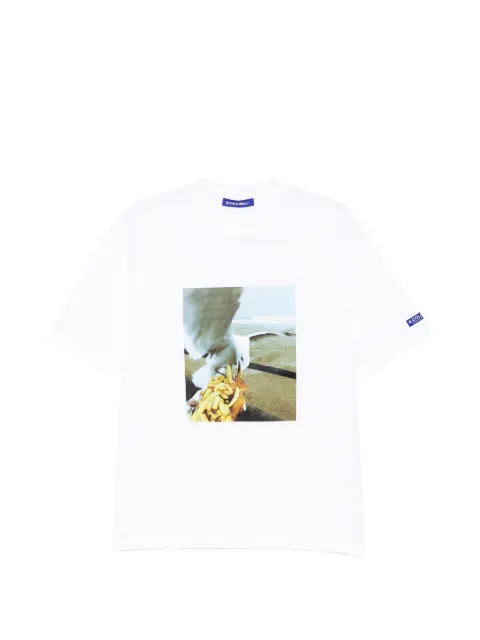 A-COLD-WALL* graphic-print T-shirt White ACWMTS244A0001