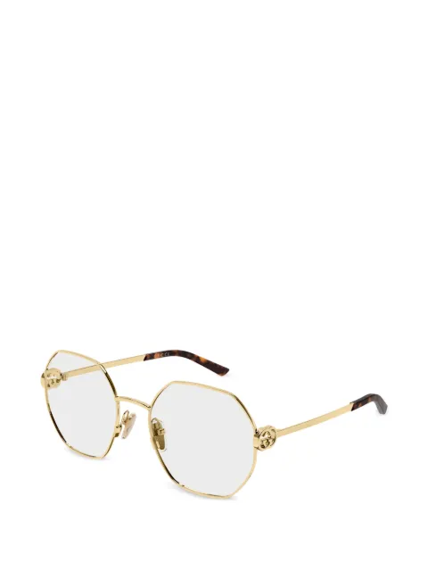 Gucci Eyewear gg2048o glasses Gold GG2048O001