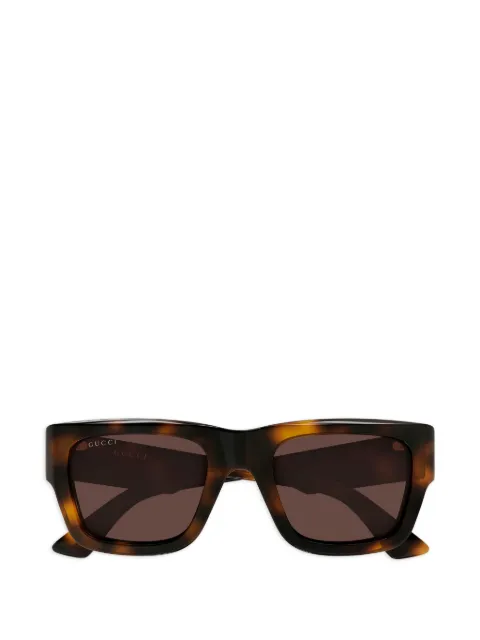 Gucci Eyewear logo-detail sunglasses Brown GG1668S008