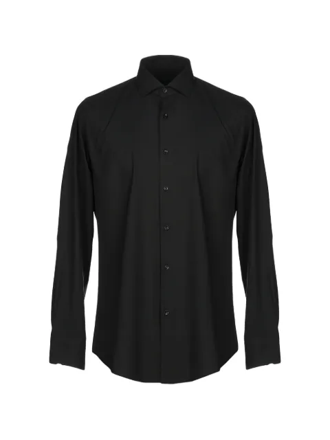 Tombolini long-sleeve button-down shirt Black RC29Q024U900