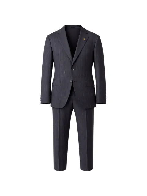 Pal Zileri pinstripe-pattern suit Blue 9AP39060E2PA531