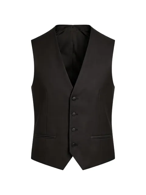 Pal Zileri button-up waistcoat Black 9BJG00E19023