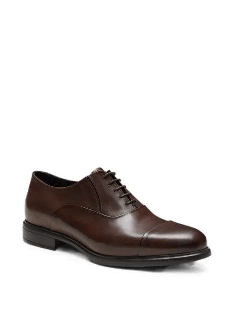 Fratelli Rossetti lace-up leather Oxford shoes Brown 47356