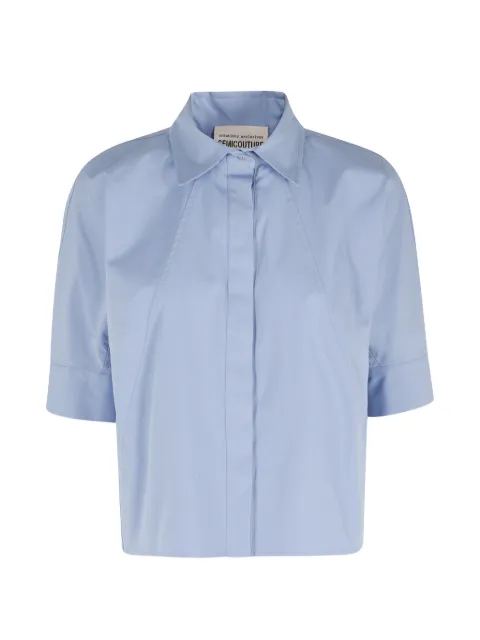Semicouture Clara button shirt Blue Y6SK04
