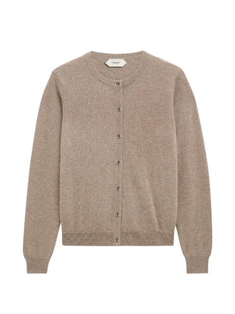 Pringle of Scotland crew-neck cashmere cardigan Neutrals PWA796