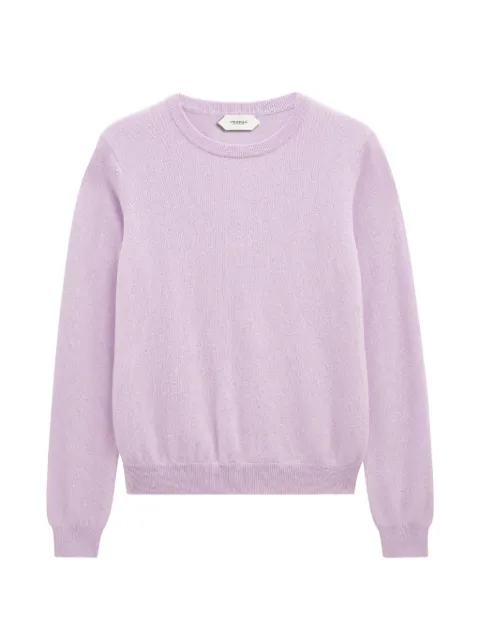 Pringle of Scotland crew-neck cashmere sweater Purple PWF804
