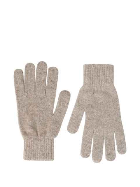 Pringle of Scotland classic gloves Neutrals PAF494