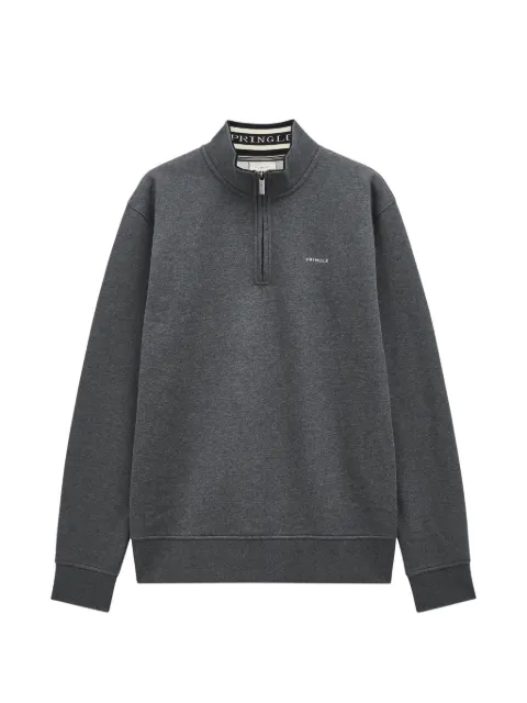 Pringle of Scotland quarter zip track sweatshirt Grey PMR176