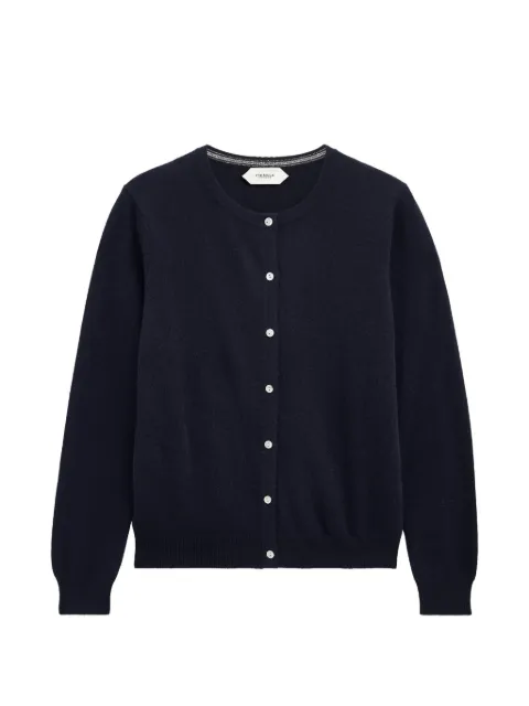 Pringle of Scotland crew-neck cashmere cardigan Blue PWA796
