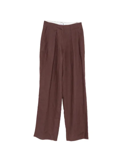 Marella Mllrete belt-loops trousers Brown MLLRETE26131310222003