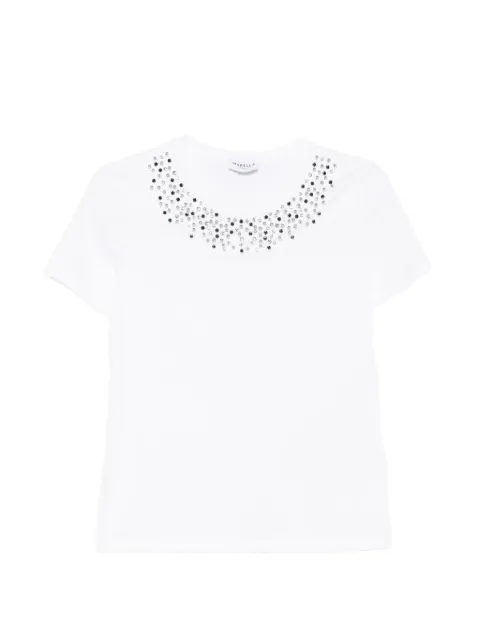 Marella MLSSaio short-sleeve embellished T-shirt White 2613971044
