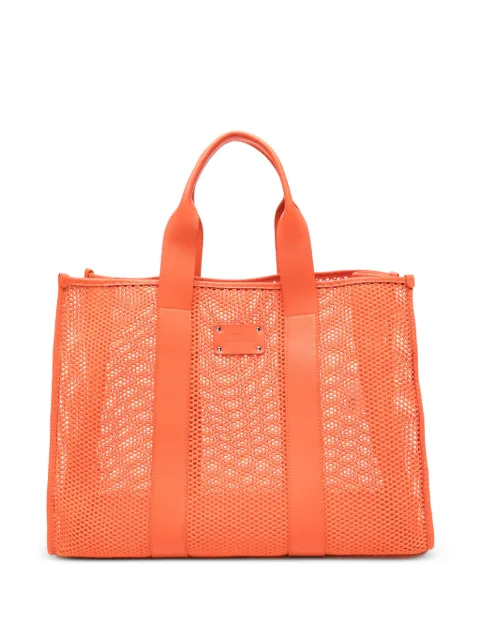 MSGM large logo-detail tote bag Orange 4041MDZ1194310