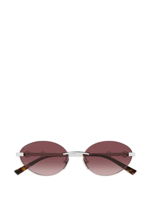 Gucci Eyewear round-frame sunglasses Silver GG2051S003