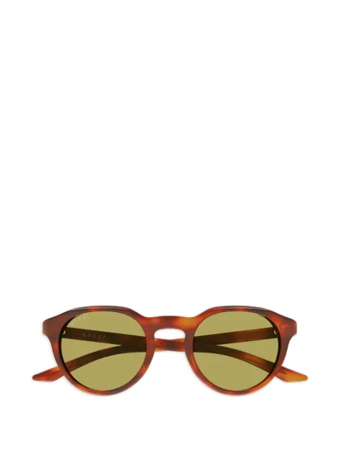 Gucci Eyewear round frame sunglasses Brown GG2079S005