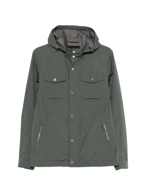 Moorer Fenzi-Stu hooded jacket Green MOUGI100348