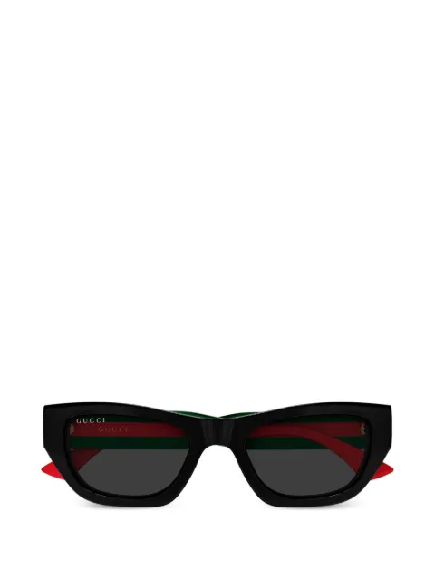 Gucci Eyewear stripe logo sunglasses Black GG2116S