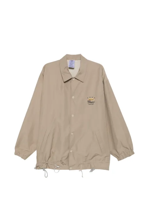 Magliano logo-print jacket Neutrals V78019519