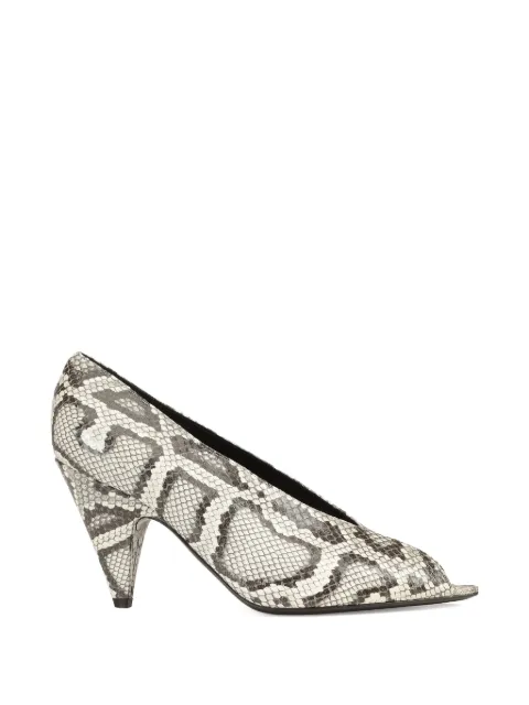 Sergio Rossi Beak pointed-toe pumps Neutrals B13170MCAS32110