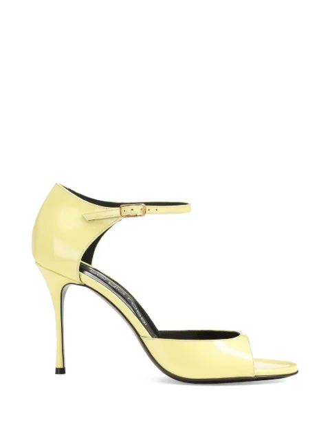 Sergio Rossi Godiva sandals Yellow B11930MMVV36110