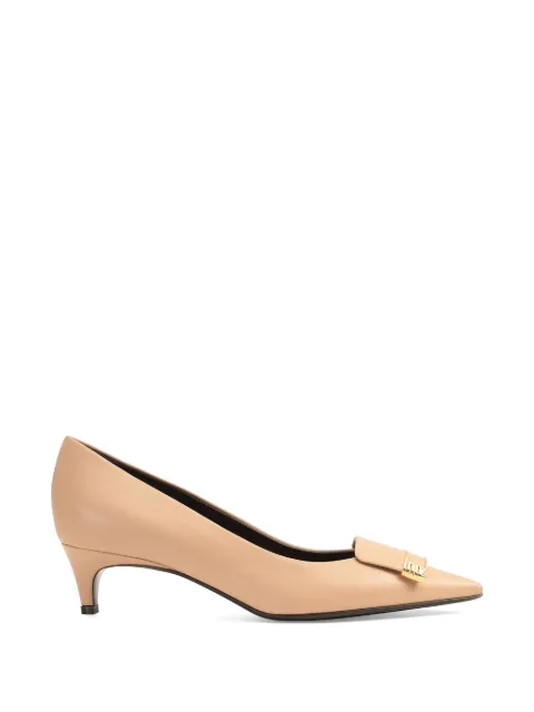 Sergio Rossi pointed-toe pumps Neutrals B14491MMVN14110
