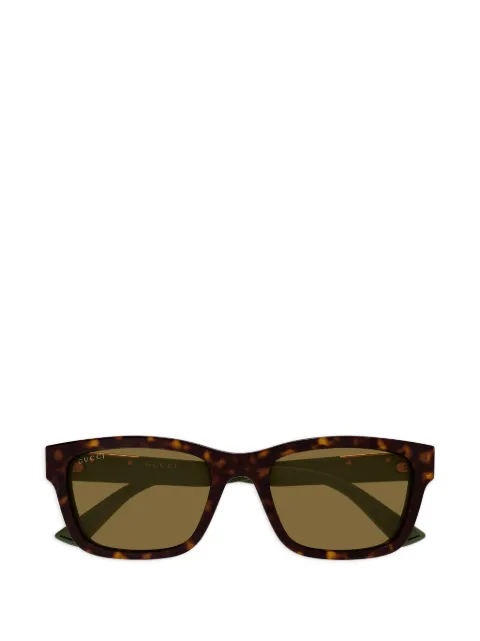 Gucci Eyewear rectangle-frame sunglasses Brown GG2092SA
