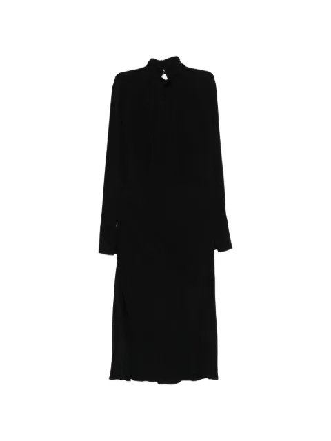 Patrizia Pepe tie-neck dress Black 8A1623A8I1