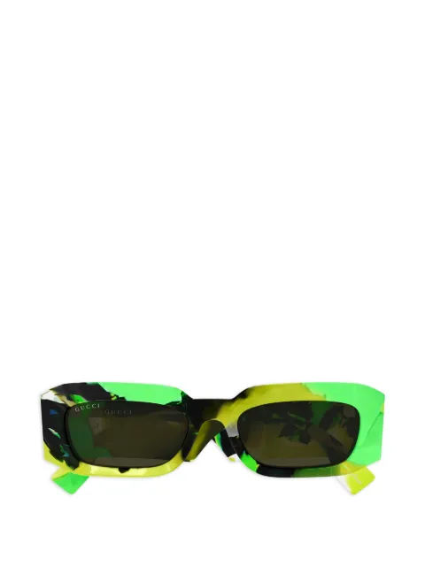 Gucci Eyewear logo-detail sunglasses Green GG2151S