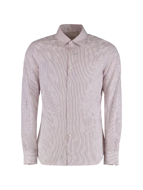 slowear striped cotton shirt White 5XSV00G6035