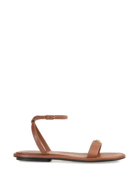 Sergio Rossi Surge logo-detail ankle-strap sandals Brown B14320MMVN13370